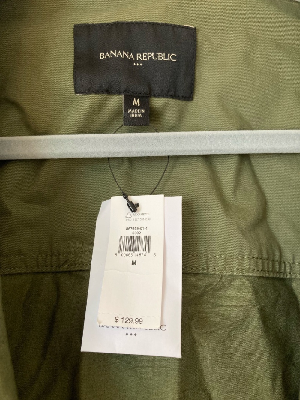 Banana Republic Twill jacket Green - Picture 2 of 2